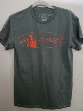 Vintage Style Aaliyah Graphic Tee Small Ripple Junction One In A Million Streetw
